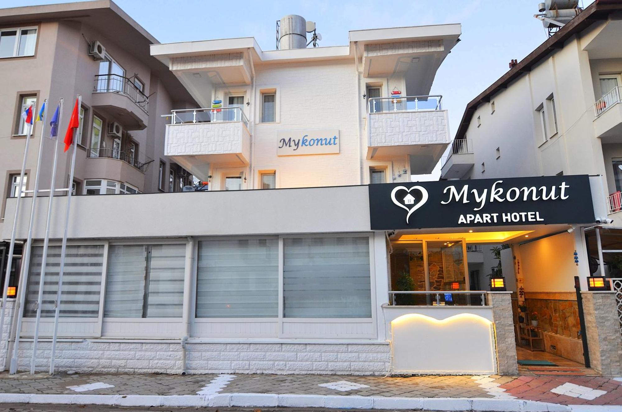 Mykonut Apart Hotel Fethiye Exteriör bild